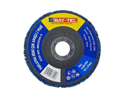 BAYTEC PARLATMA DİSKİ ÇOK AMAÇLI MAVİ 125 MM