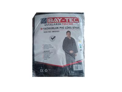 BAYTEC YAGMURLUK PVC LÜKS SİYAH