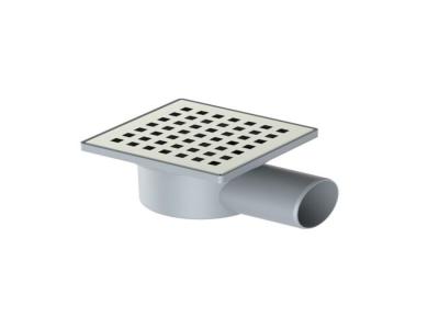 YER SIFONU KROM 10*10-50 YANDAN ÇIKIŞLI (10 Adet)