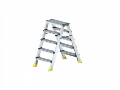 ALİMİNYUM ÇİFT ÇIKIŞ MERDİVEN 5+5