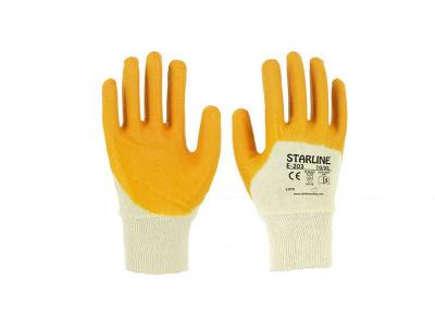 STARLINE E-203 NİTRİL ELDİVEN SARI 9 NO(288)